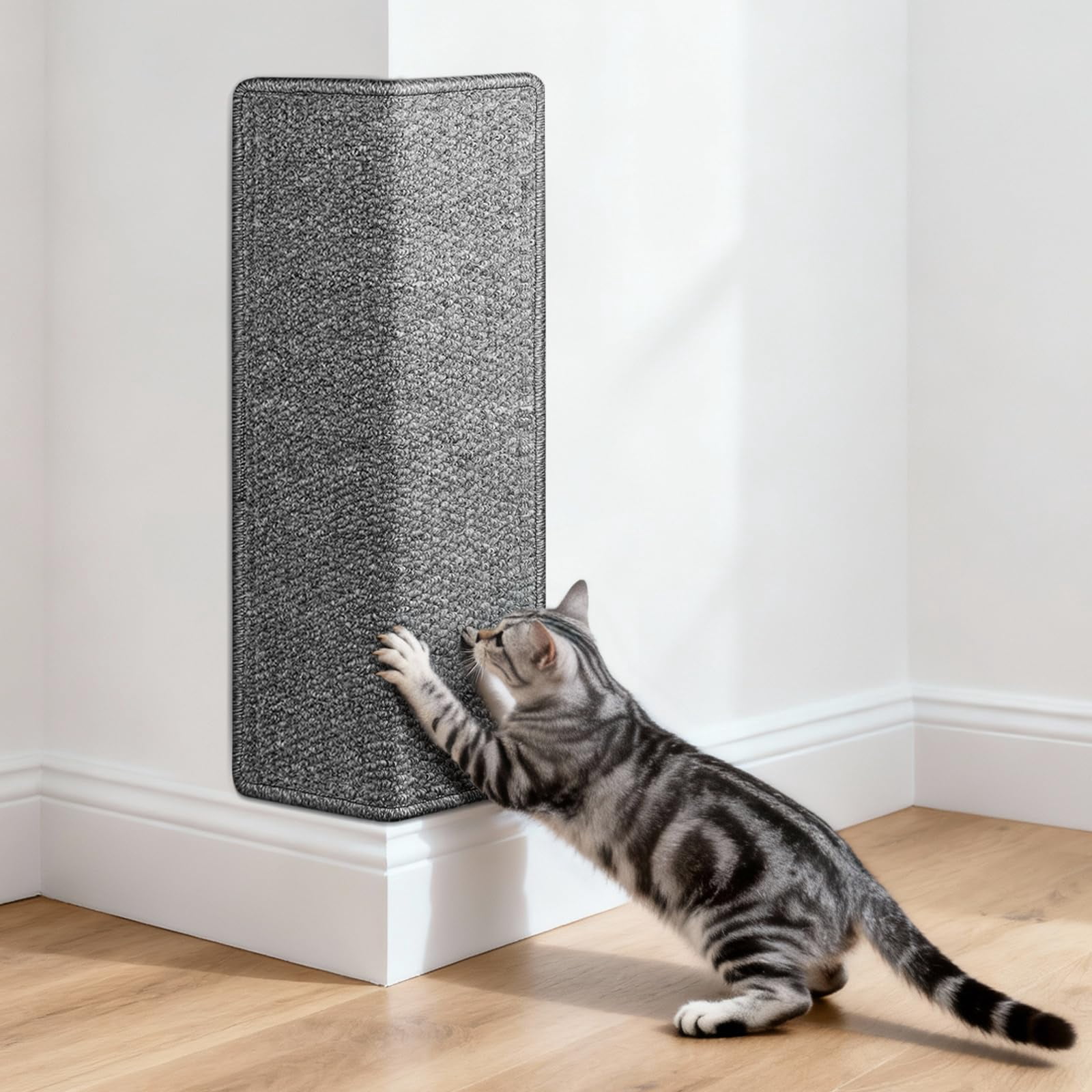 ​ Corner Cat Scratcher Wall Mounted For Indoor Cats  Pad Door Frame 19.6x9.8 Inch Anti Scratch Furniture Protector Couches And Walls​