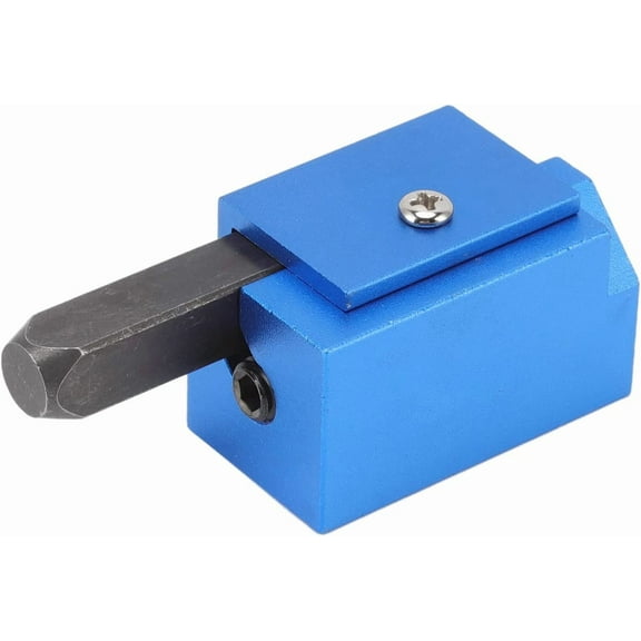 Corner Chisel, Wood Round Corner Chisel Squaring Tool for Squaring Hinge Recess, Door Installation, Framing, Woodworking, Blue