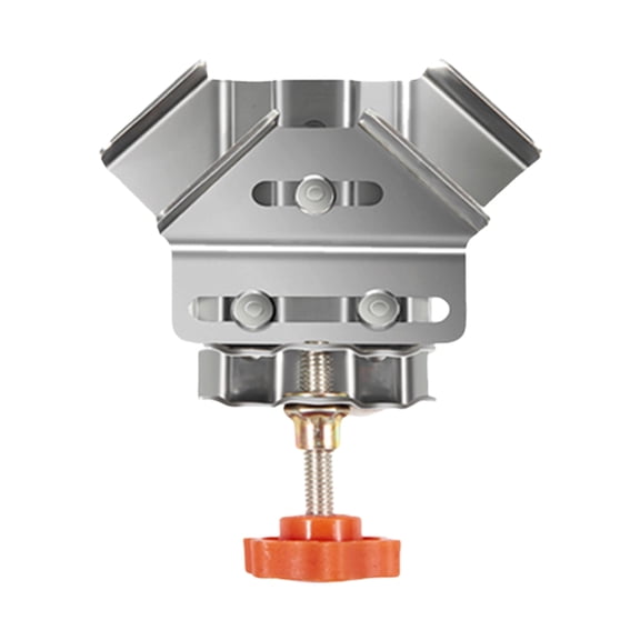 Corner Clamp Stainless Steel 90 Degree Right Angle Clamp Adjustable Woodworking Positioning Square for Framing Welding