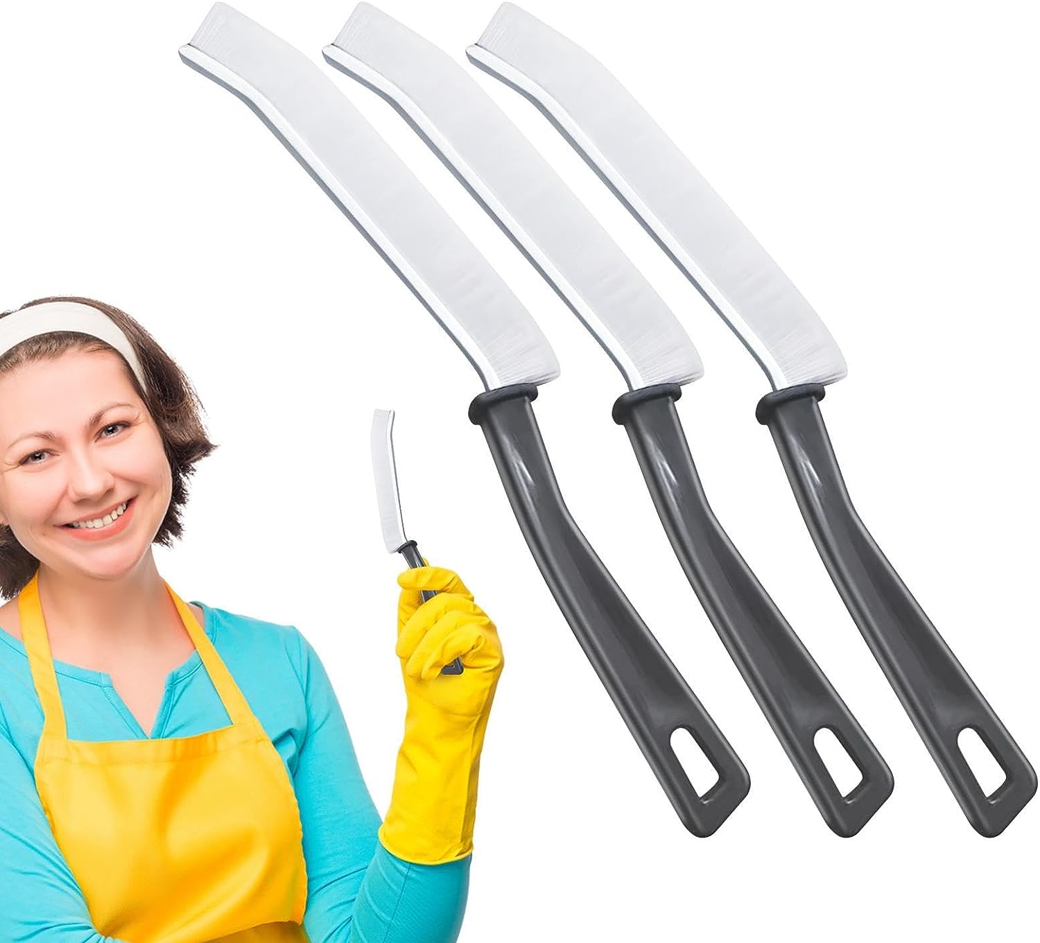 Corner Cleaning Brushes, Multipurpose Scrub Brush For Dead Corners