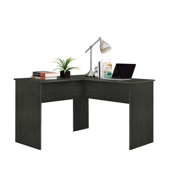 Corner Computer Desk, Gray