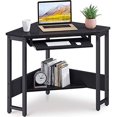 Corner Desk Computer Desk Sturdy Steel Frame for Workstation with ...