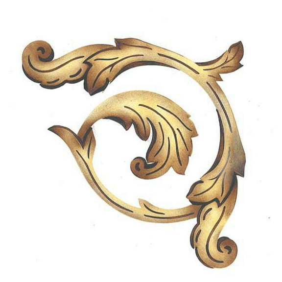 Corner Detail Wall Stencil SKU #3330 by Designer Stencils