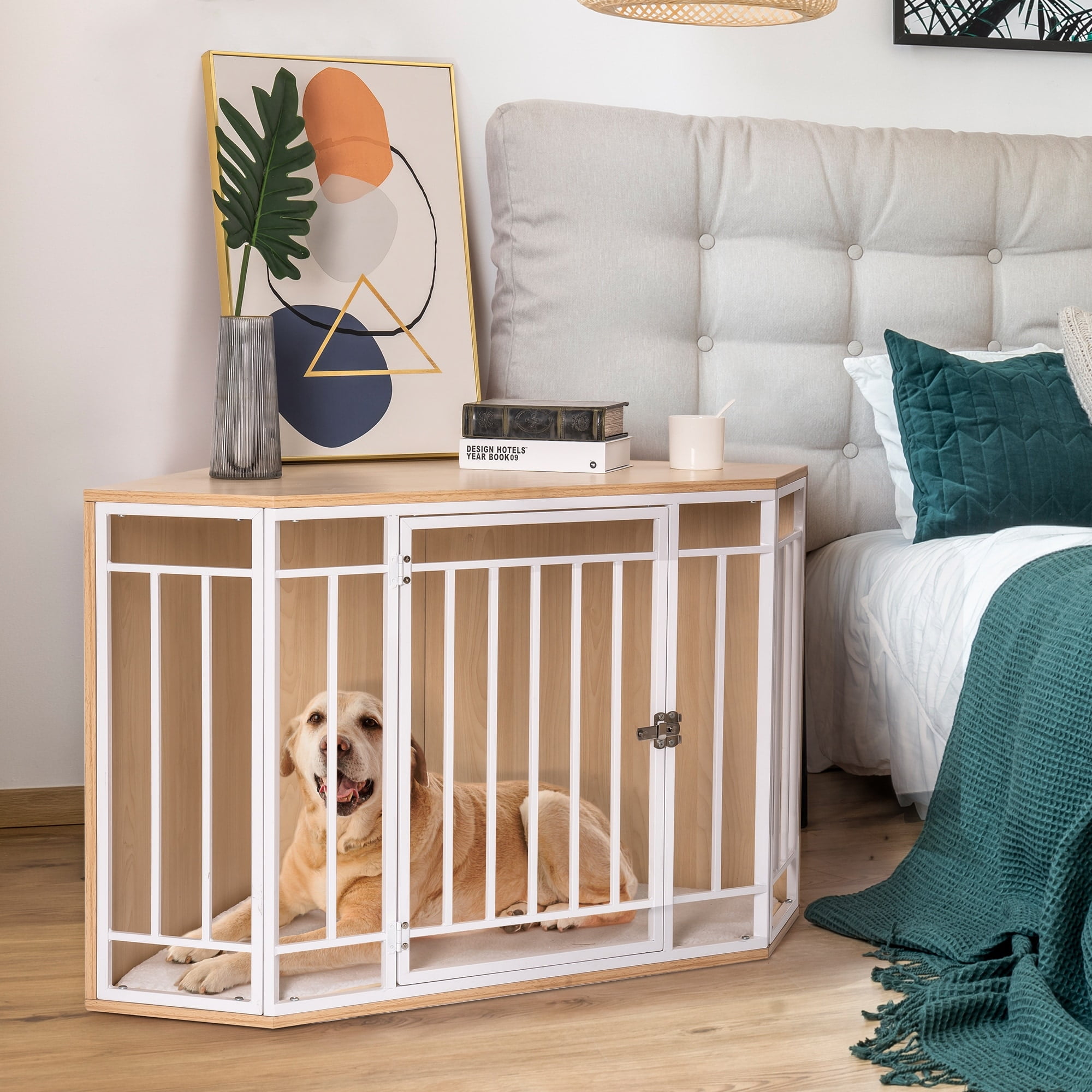 Dog kennel on sale cushion