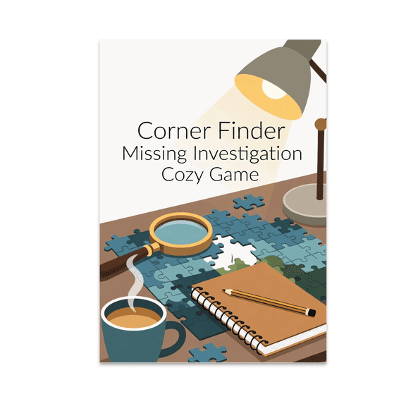 Corner Finder Missing Investigation Puzzle Art - Puzzle Enthusiast - 13x19 Poster Print