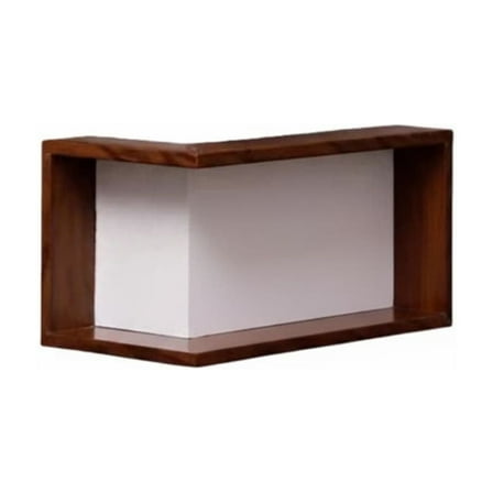 Corner Floating Shelves Set of 3, Wall Storage and Decor, L-Shaped Mounted Shelf Bedroom, Living Room, Kitchen