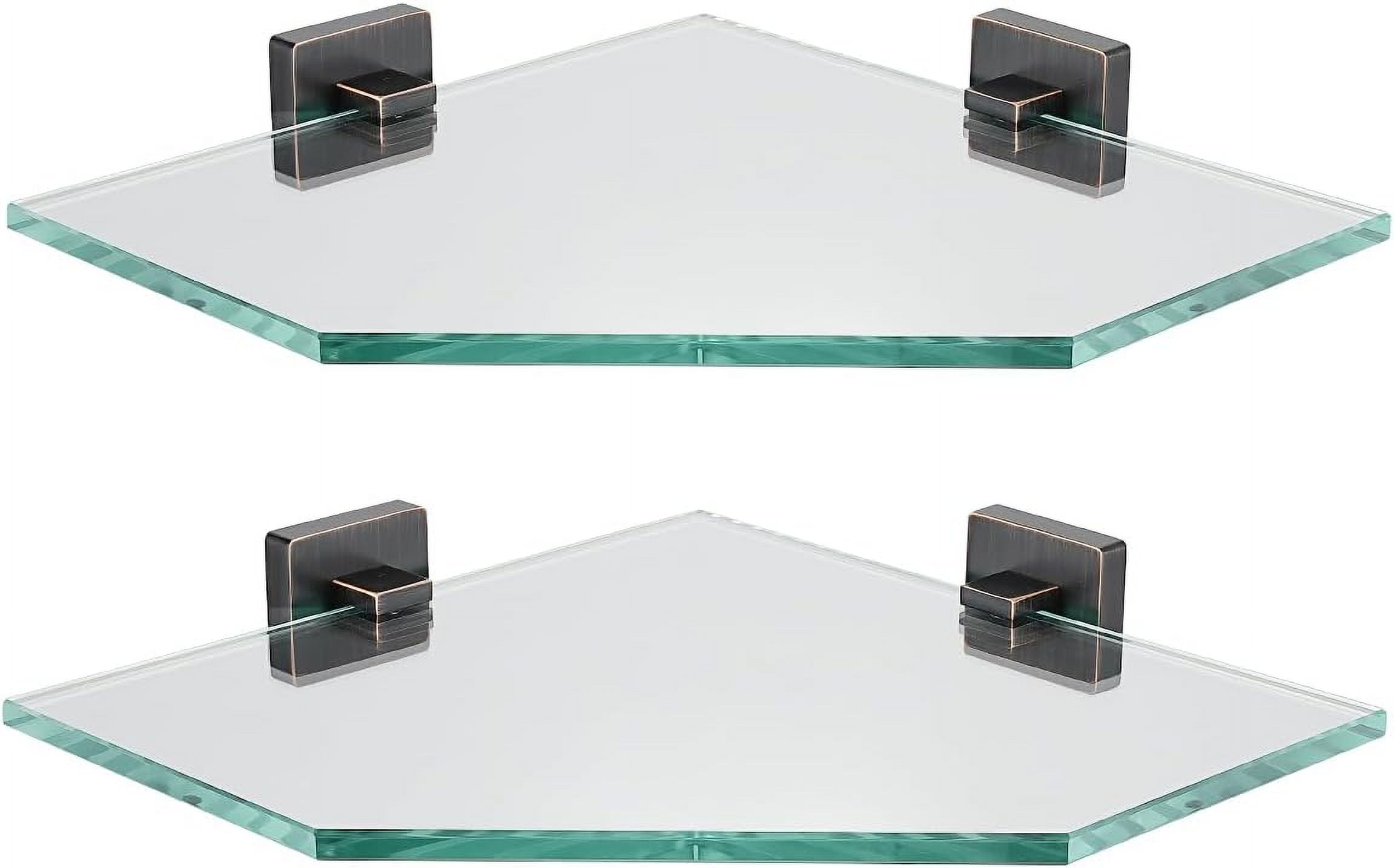 The Corner Glass Shelf, Oil Rubbed Bronze Bathroom 304 Stainless Steel ...