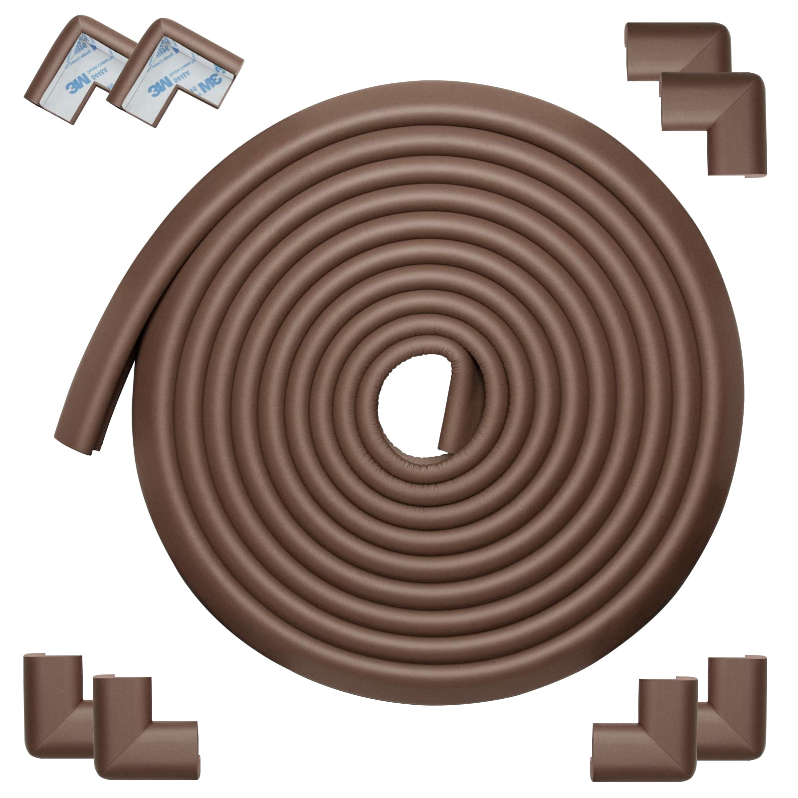 Corner Guard Protector Set, Safety PreTaped Furniture Bumper, Soft