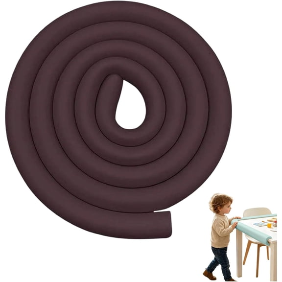 Corner Guards Edge Protectors, 79In U-Shaped Anti-Collision Padding, Self-Adhesive Furniture Edge Strips Corner Cushions for Home Office