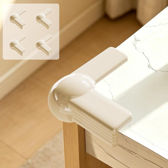 Corner Guards Set Non Collision Edge Protectors Soft Safety Covers For Table Desk Cabinet Home Furniture Edge Protection Mantel Shelf Entryway Decor Living Room Bathroom Spa Decor Photo Prop Decor
