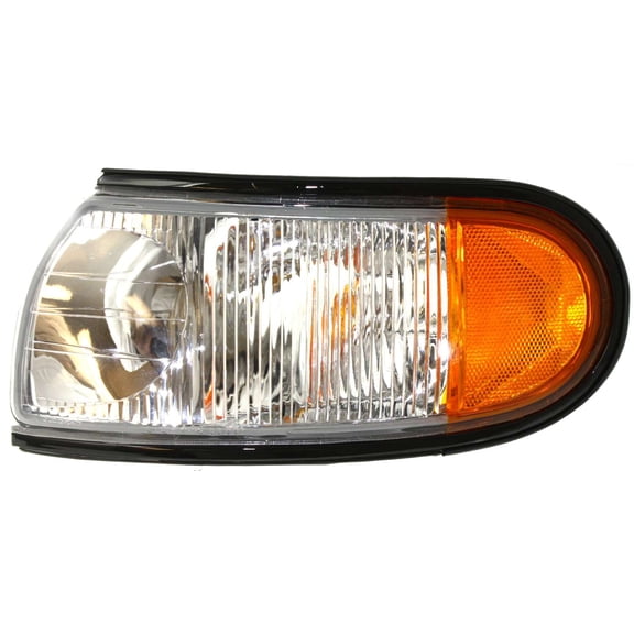 Corner Light Compatible with NISSAN QUEST 1996-1998 LH Lens and Housing Next To Headlamp