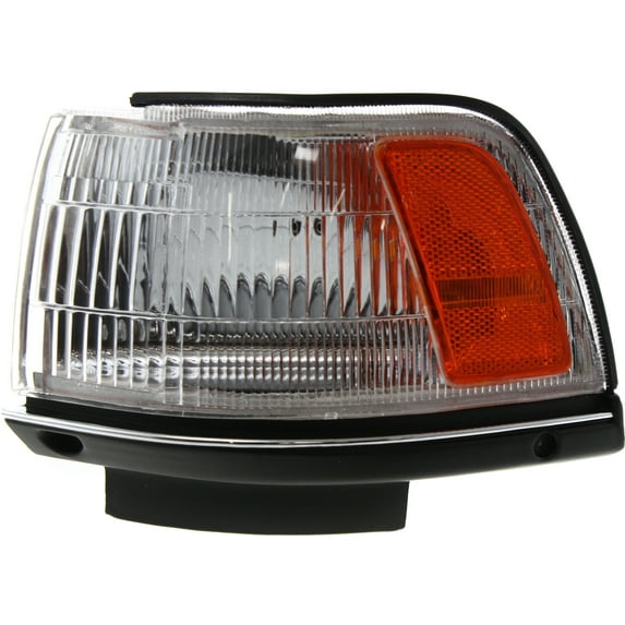 Corner Light Compatible with Toyota Camry 1987-1991 LH Park Lamp Assembly From 10-1986