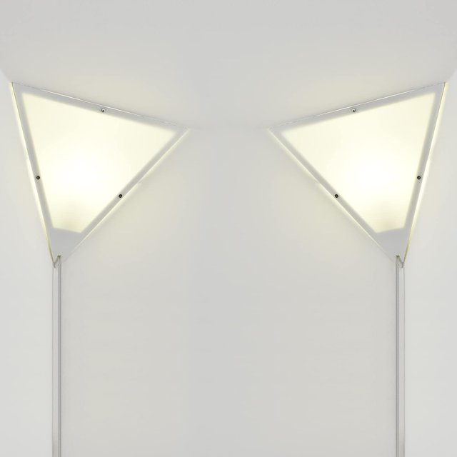 Corner Lights for Living Room, Modern Corner Ceiling Light Fixture Triangle Corner Wall Lamp 2