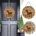 Corner with Lights Door Hanger Wall Set Vertical Bath Sign Home