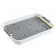 Corner Litter Tray Pet Toilet Potty Tray With Drainage Small