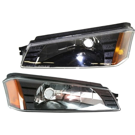 Corner Marker Parking Light Pair Set LH & RH For 2002-2006 Chevrolet Truck