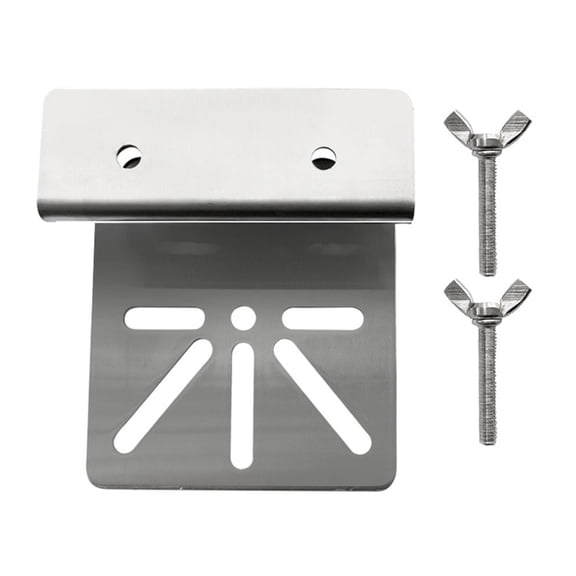 Corner Mount Bracket for PTZ Cameras White Metal Provides Enhanceds Coverage and Durability