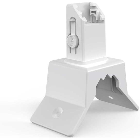 Corner Mount for Eufy SoloCam S340/E30/E42 & 4G LTE Cam S330 | Outside wall corner bracket, enables 270-degree camera view, durable plastic, easy installation, hardware included
