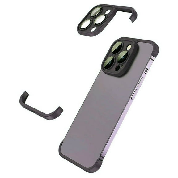 Corner Pad Protection For iPhone 15 Pro Max in Black