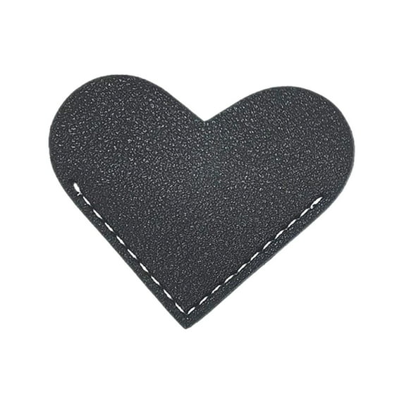 Corner Page Marker Winjeto, Book Lover Reading Accessory Leather Heart Bookmark Corner Protector For Novel Enthusiasts Bibliophile Gifts