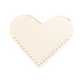 thumbnail image 1 of Corner Page Markers, Leather Heart Bookmarks, Pu Pink Leather Heart Bookmarks, Cute Corner Page Markers for Book Lovers, Handmade, Durable, Set of 6 Colors, by Goohae, 1 of 4