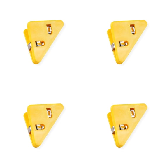 Corner Paper Clips, Triangular File Corner Clip for Paper, File, Corner Data Clip, Office Products