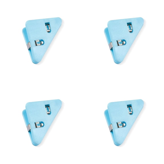 Corner Paper Clips, Triangular File Corner Clip for Paper, File, Corner Data Clip, Office Products