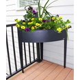 thumbnail image 1 of Corner Planter Metal Raised Garden Bed- Flower, herb or Vegetable Container, Gardening Outdoor Flower Pot, 1 of 7