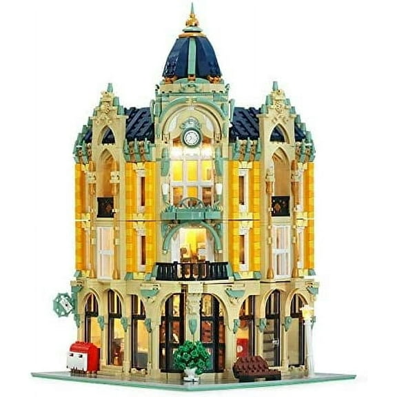 General Jim's Toys & Bricks Corner Post Office, Modular Building Blocks, Collector Model 4,030 Pieces