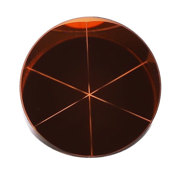 Corner Prism Cube Copper Coated Trihedral Retroreflector Optical Glass 17.8mm