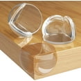 thumbnail image 1 of Corner Protector Baby Proofing Corner Guards,6PCS Edge Protector for Baby Kids,Strong Adhesive Baby Safety Corner Bumpers for Furniture, Coffee Table,Fireplace,Glass Table, 1 of 7