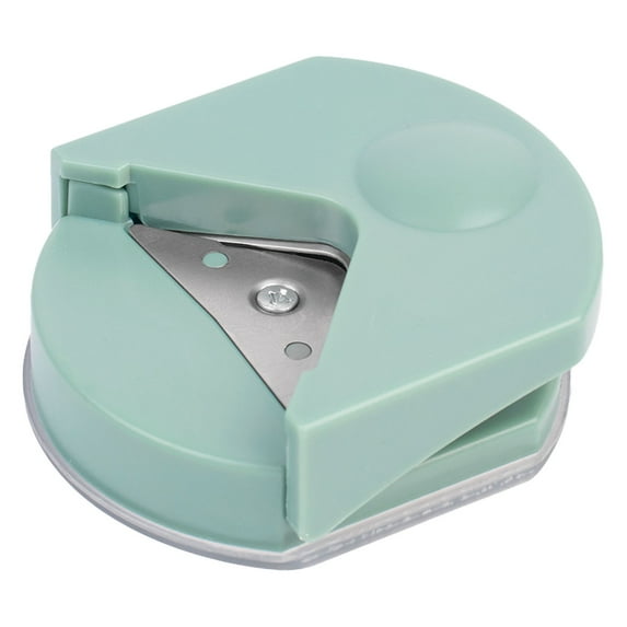 Paper Corner Rounder,Punches for Crafts, Cutter, Envelope Punch Board, Hole Puncher, Laminate, DIY Projects, Photo Cutter,Card Making Scrapbooking and Journaling,Mint Green,2.7x2.4x1.8"
