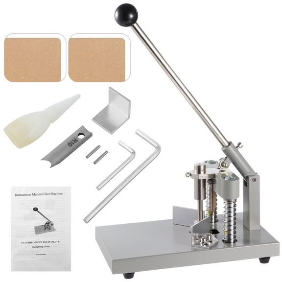 Corner Rounder, Paper Punch Cutter, Hand-Operated Corner Rounding Machine with R6mm and R10mm Dies, Industrial Heavy Duty Paper Cutting Tool for Laminate