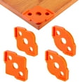 thumbnail image 1 of Corner Routing Templates, 4Pcs Radius Quick Jigs, CNC Processing Hard ABS Rounded Corners Router Bit Templates for Woodworking Routing, R5 R10 R15 R20 R25 R30 R35 R40, 1 of 8