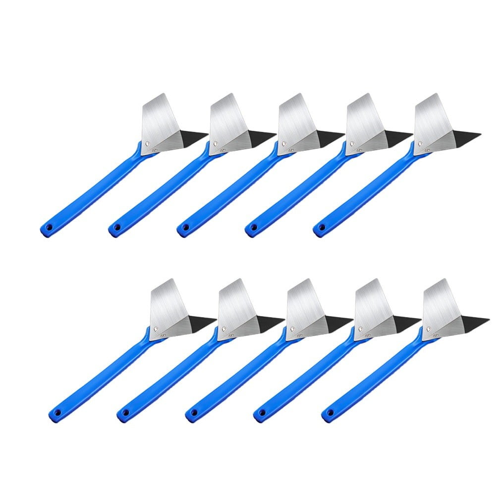 Colorus Bricklaying Trowel Set 5 Pieces | Bernese Cleaning Trowel Made Of Stainless Steel | Toothed Trowel Adhesive Trowel Smoothing Trowel | Trowel