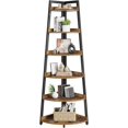 Corner Shelf, 6 Tier Corner Bookshelf, 70.9" Tall Display Organizer