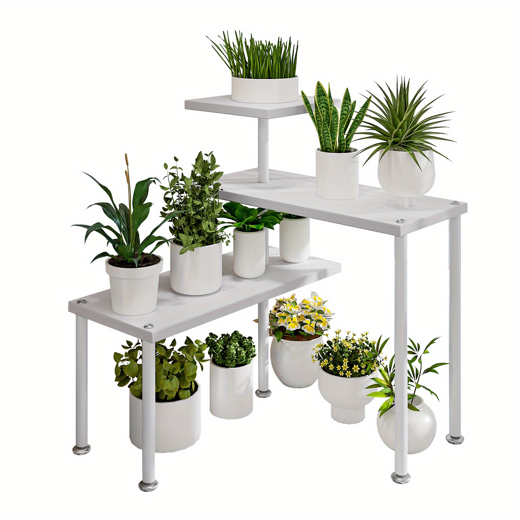 Corner Shelf Countertop Organizer 3 Tier Kitchen Corner Shelves ...