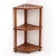 thumbnail image 1 of Corner Shelf Shower Caddy Stand 3 Tier for Bathroom, Space Saving Shower Organizer Corner Stand, Bathroom Shelves for Inside Shower - Home Decor & Bathroom Storage Acacia, 1 of 7