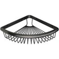 thumbnail image 1 of Corner Shower Basket Brass Shower Caddies for Bathroom Corner Caddy Bathroom Shelf Organizer Matte Black, 1 of 8