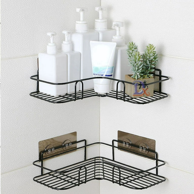 Corner Shower Shelves Adhesive Shower Shelf Organizer Wall Mounted