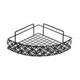 thumbnail image 1 of Corner Shower Caddy Organizer, Bathroom Shelf Rack for Shampoo Storage with No-Drill Installation, Drainage Holes and Iron Construction for Efficient Bathroom Storage, 1 of 6