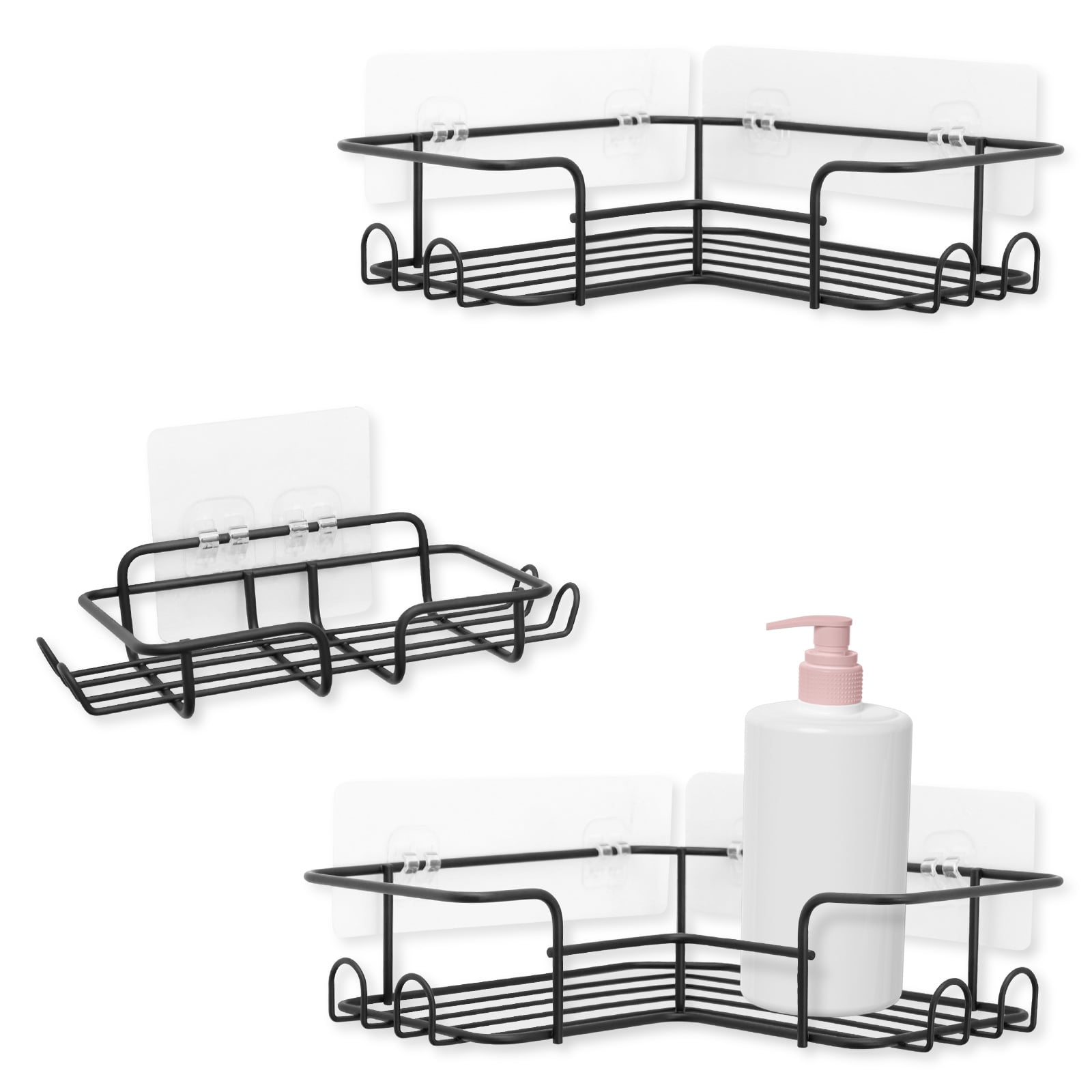 Corner Shower Caddy Stainless Steel Corner Shelf Wall Mounted Storage