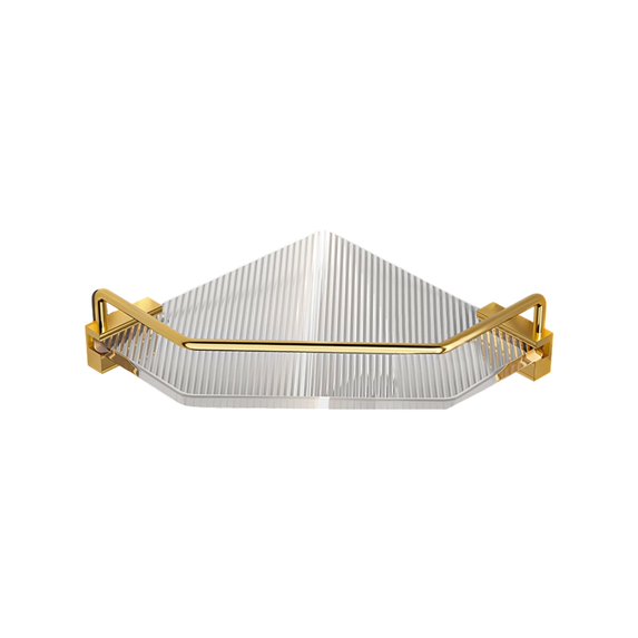 Corner Shower Corner Shelf Heavy Duty Shower Holder for Laundry Single Aureate