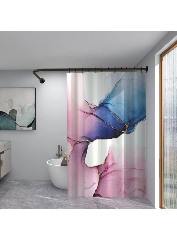 Corner Shower Curtain Rod in Shower Curtain Rods