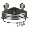 thumbnail image 1 of Corner Shower Rack Suction Cup Wall Mounted Towels Holder for Shower Bathroom, 1 of 11