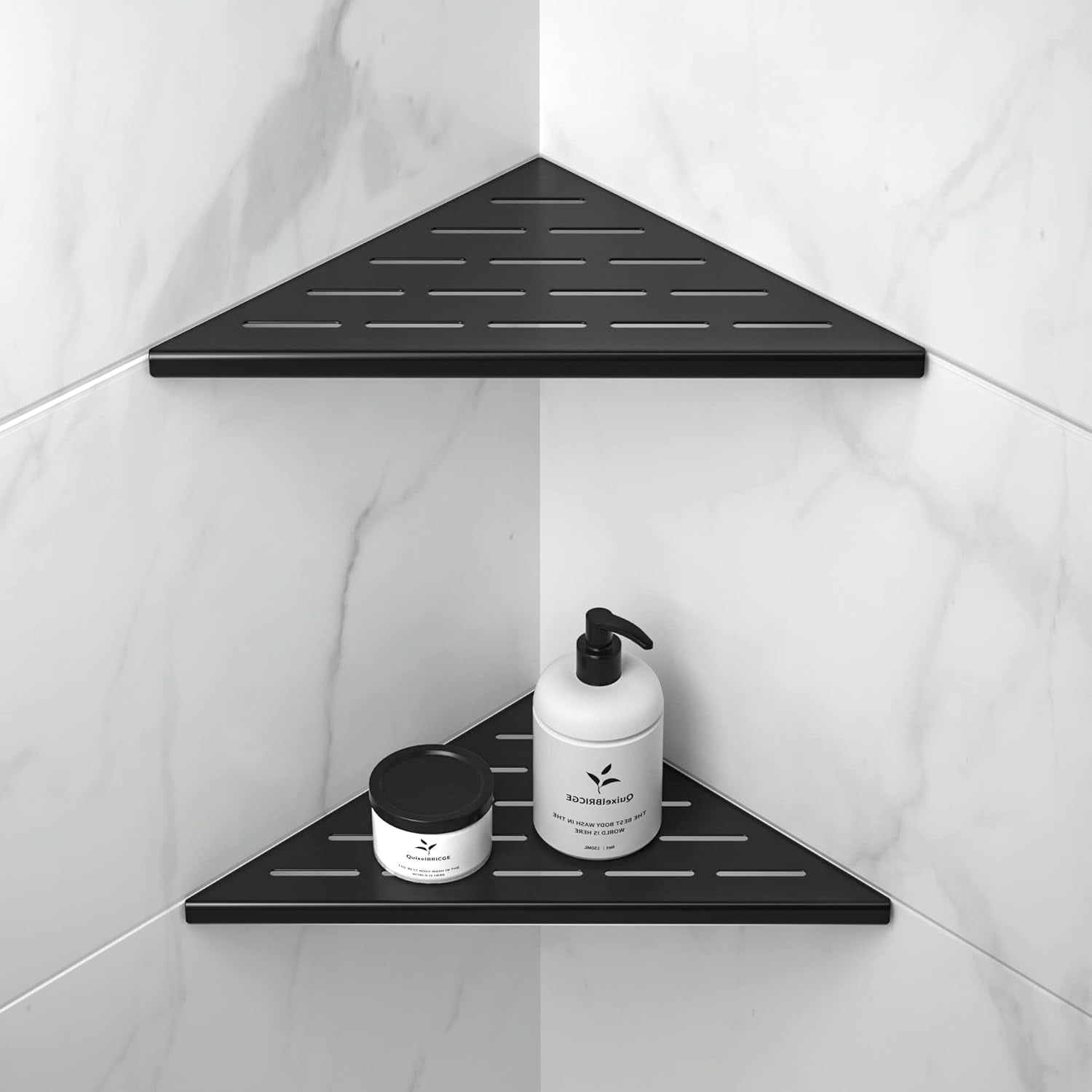 Amazon baltes stainless corner shower shelf 10 black 304