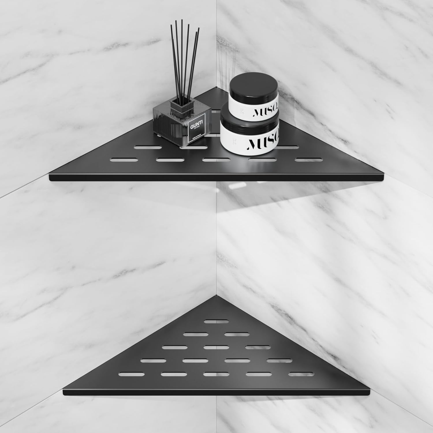 Tiled Corner Rack Corner Shower Shelf 10