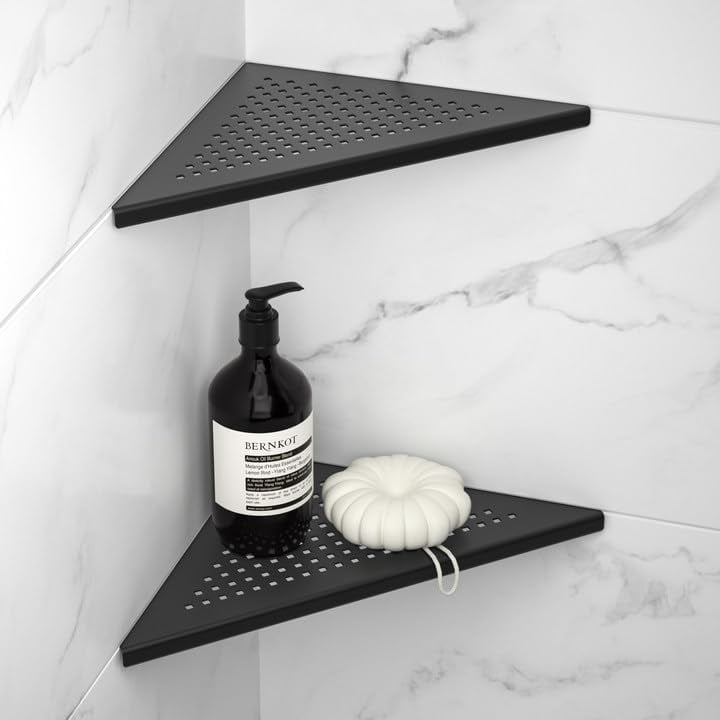 Corner Shower Shelf 2 Pack, 304 Stainless Steel for Bathroom, 10 ...