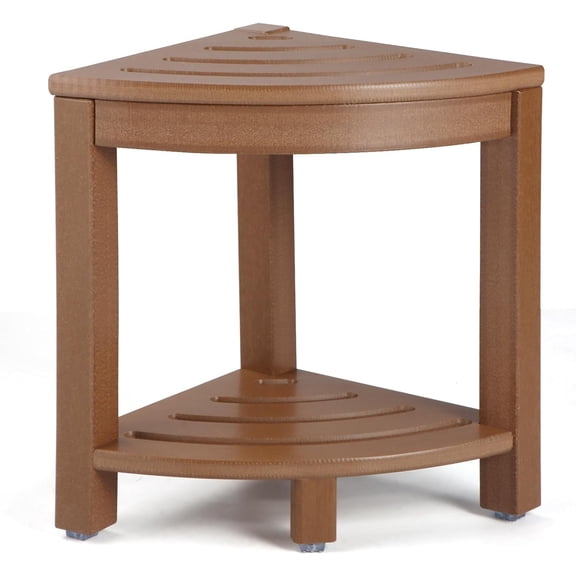 Corner Shower Stool,Shower Bench Seat with Storage Shelf for Shaving Legs Plastic Spa Bath Step Foot Rest for Bathroom Small Place