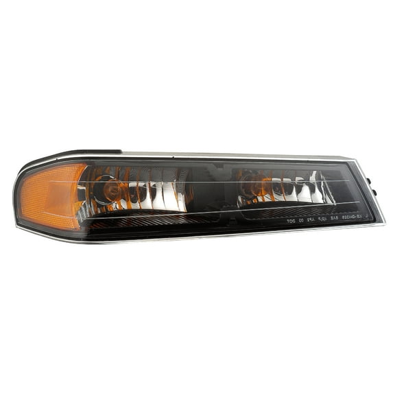 Corner Signal Light for 04-12 Chevy/GMC Colorado/Canyon (Black) Passenger Right